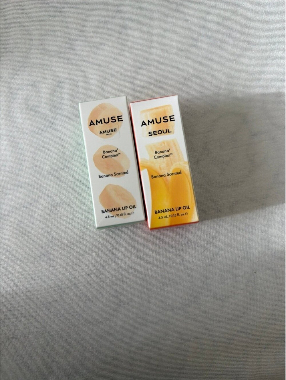 BNIB Amuse Seoul Banana Lip Oils